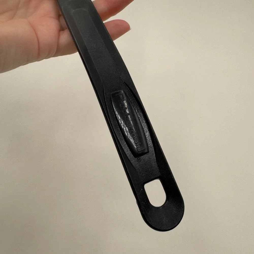 Rubbermaid Black Nylon Spatula Turner Commercial Grade 1971 Kitchen Tool Vtg